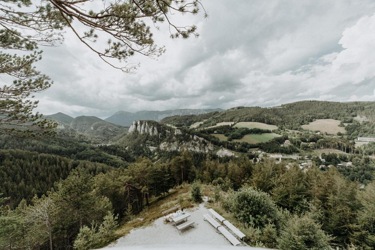Der Loeffler Am Semmering Bed&Breakfast Luaran gambar